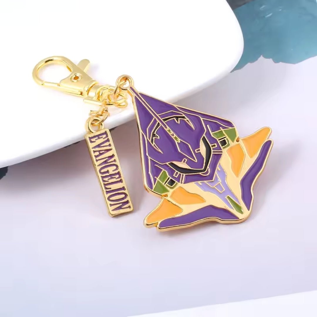 Llavero Eva 01 Dorado - Evangelion