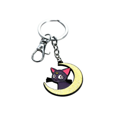 Llavero Gata En La Luna - Sailor Moon