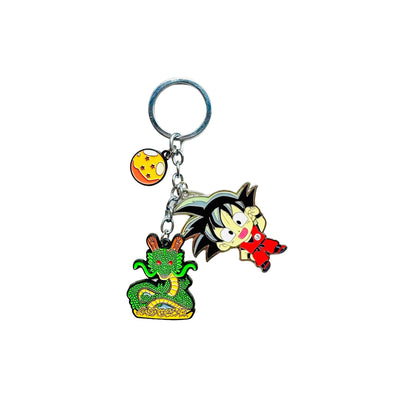 Llavero Goku, Shenlong Y Esfera De 4 Estrella - Dragon Ball Z