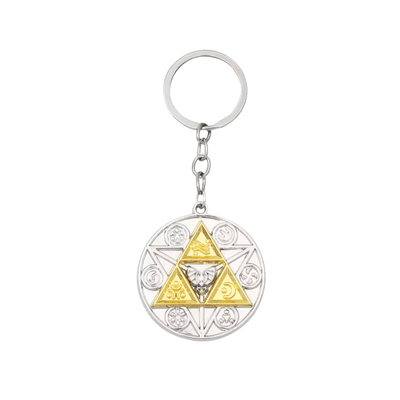 Llavero Medallón Trifuerza - Zelda