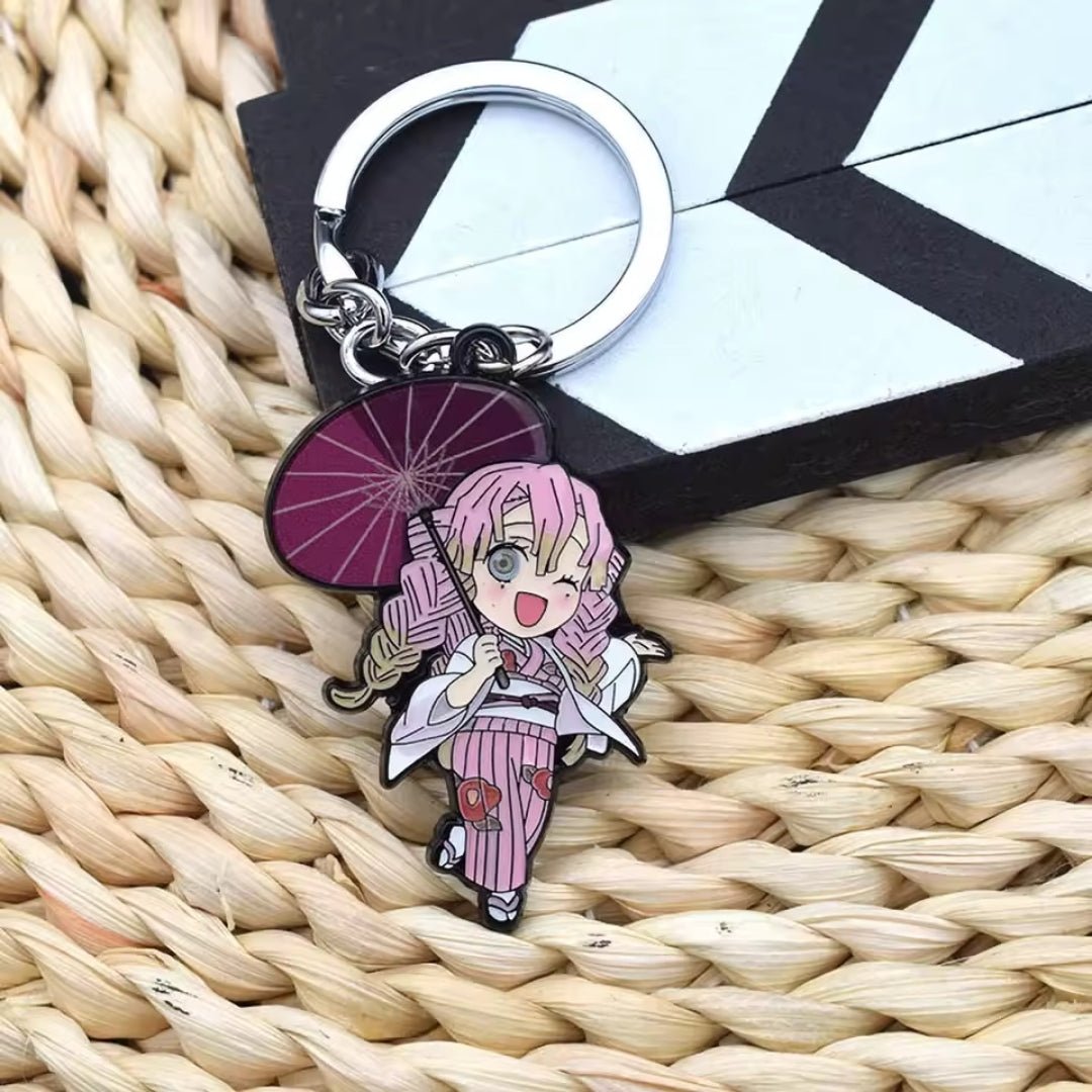 Llavero Mitsuri Con Kimono - Demon Slayer