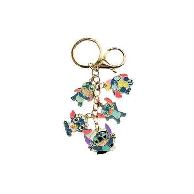 Llavero Multidijes Stitch (Bebé) Dorado - Lilo Y Stitch