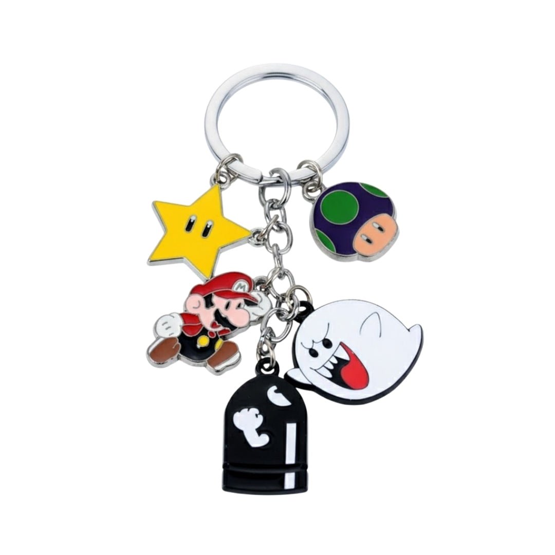 Llavero Multidijes Super Mario Bros (Bill Bala) - Nintendo
