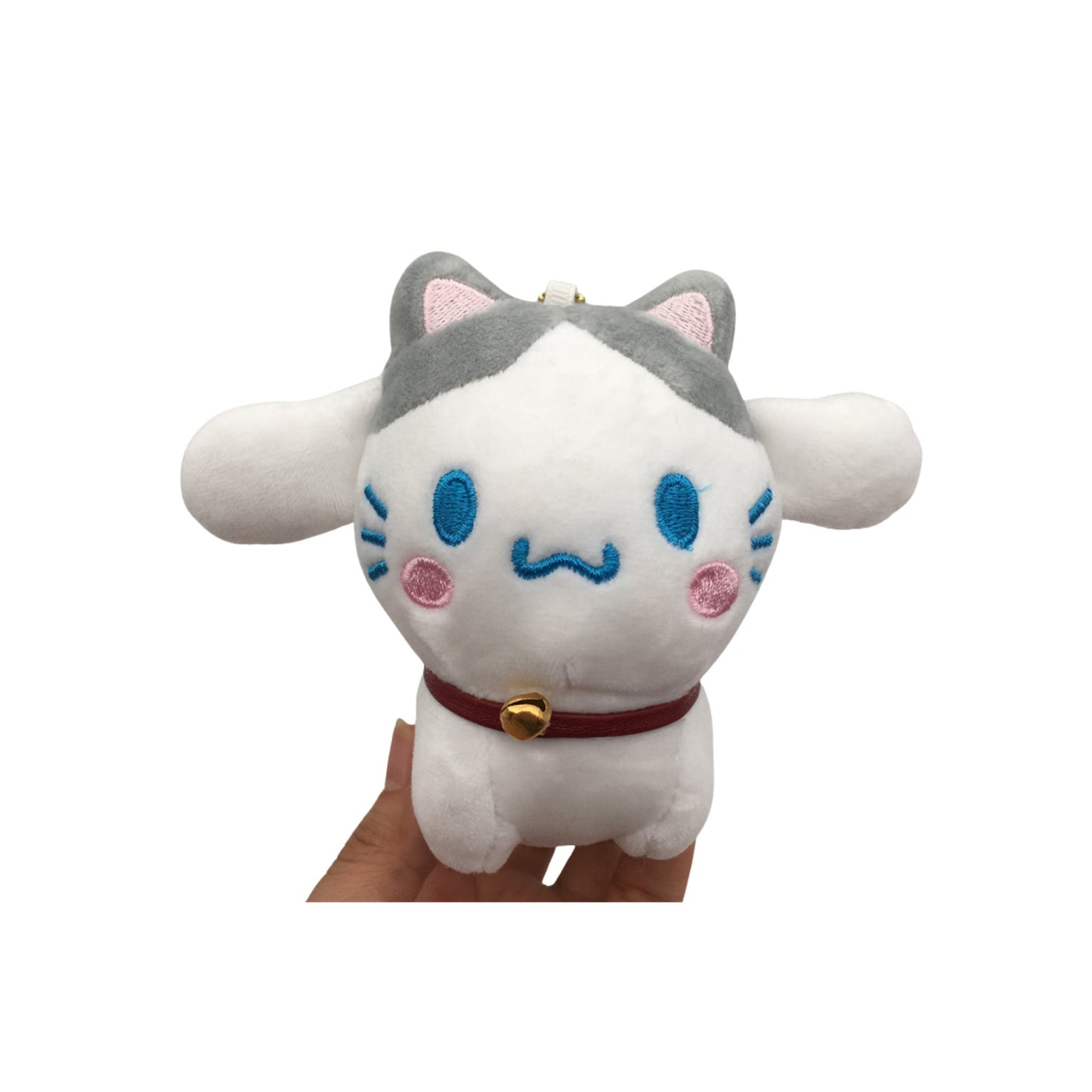 Llavero Peluche Cinnamoroll (Versión Gato) - Sanrio