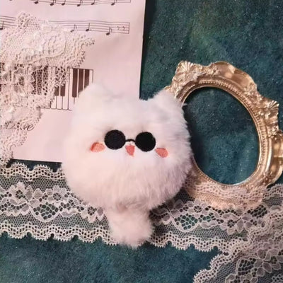 Llavero Peluche Gojo Gato Con Colita - Jujutsu Kaisen