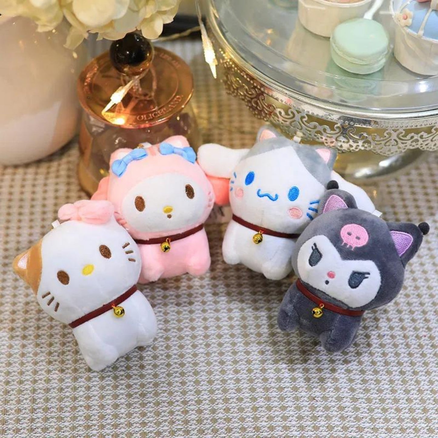 Llavero Peluche My Melody (Versión Gato) - Sanrio