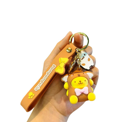 Llavero Pom Pom Purin - Sanrio