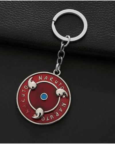Llavero Sharingan Circular Giratorio - Naruto