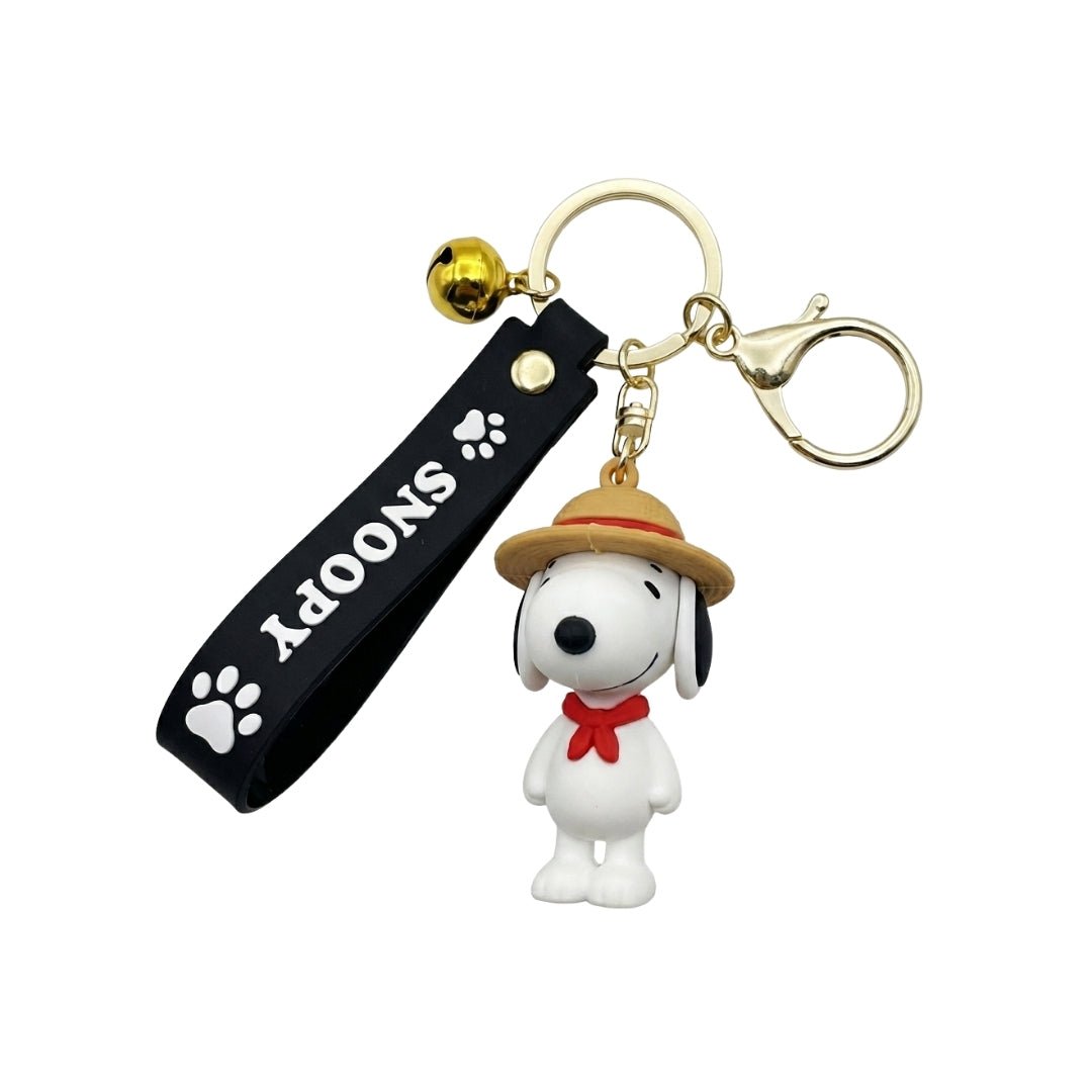 Llavero Snoopy Sombrero (Beige) - Peanuts