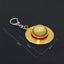 Llavero Sombrero De Luffy Dorado - One Piece