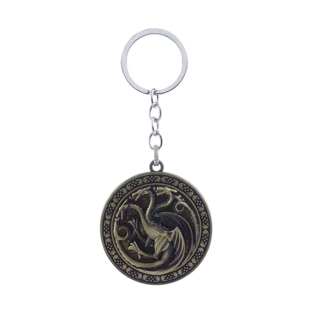 Llavero Targaryen Dorado