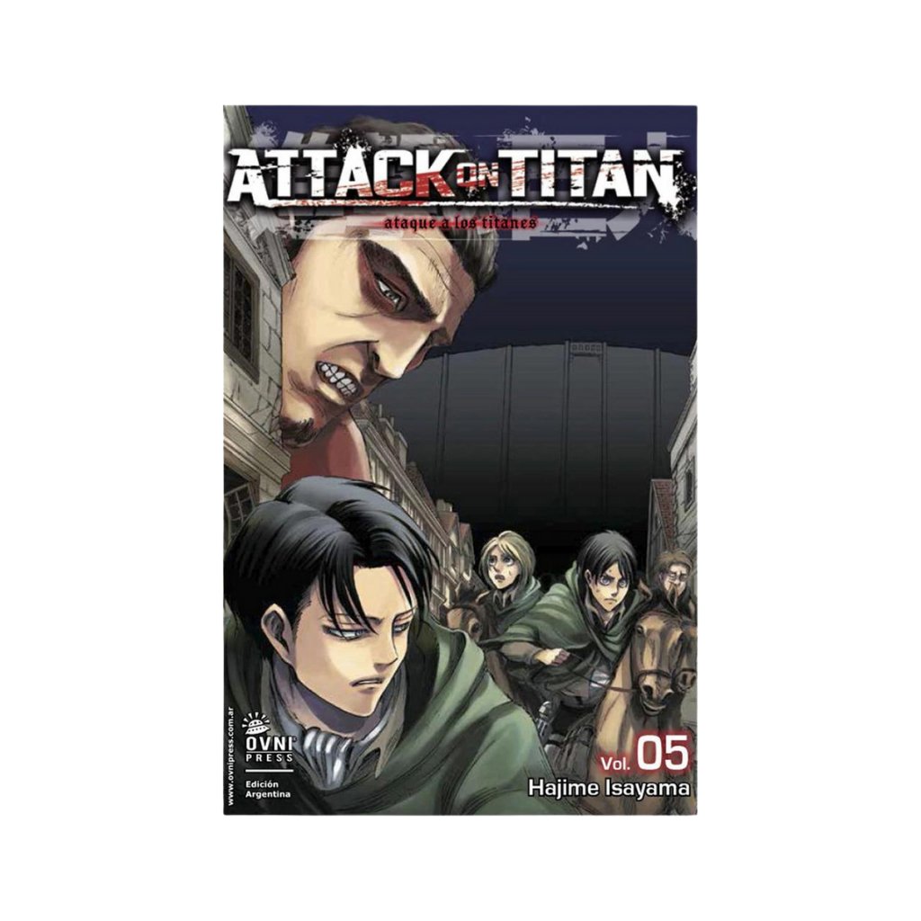 Manga Attack On Titan - Editorial Ovni Argentina