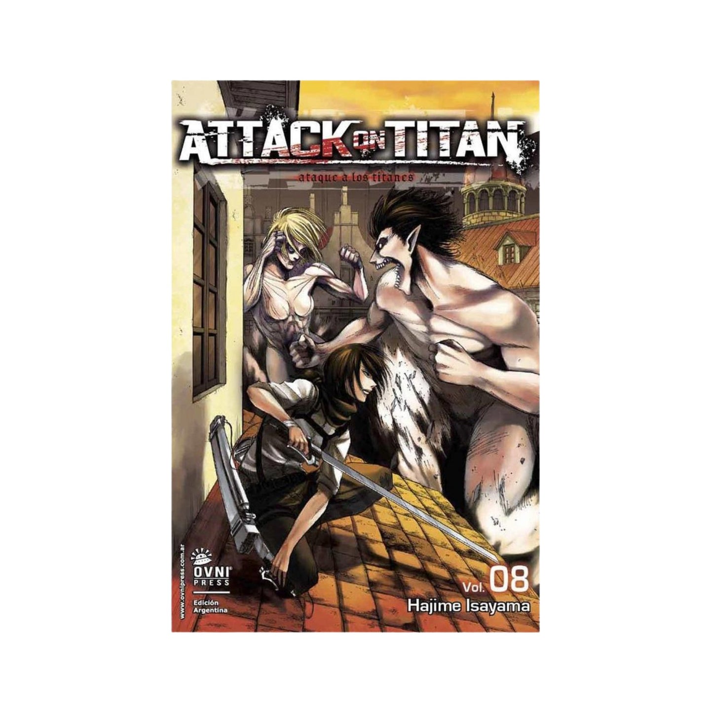 Manga Attack On Titan - Editorial Ovni Argentina