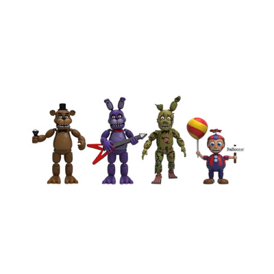 Mini Figuras (4 Pack) Five Nights At Freddys