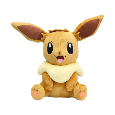 Peluche Eevee Sentado (Café Claro) - Pokemon