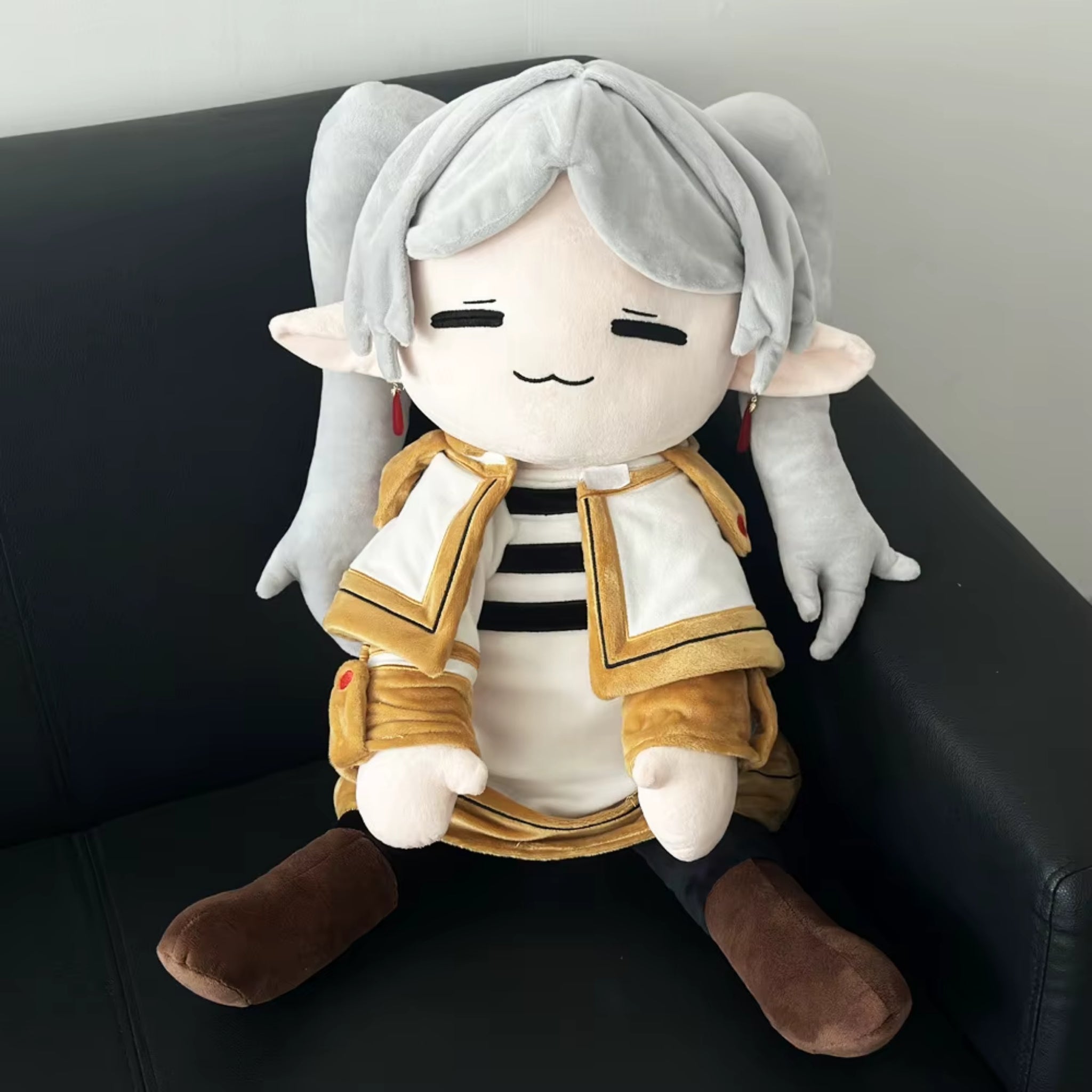 LUNK Figura de acción de anime Frieren, figura de Frieren Fern, estatua de pie con escena de LUNK Figura de acción de anime Frieren, figura de Frieren Fern, estatua de pie con escena de