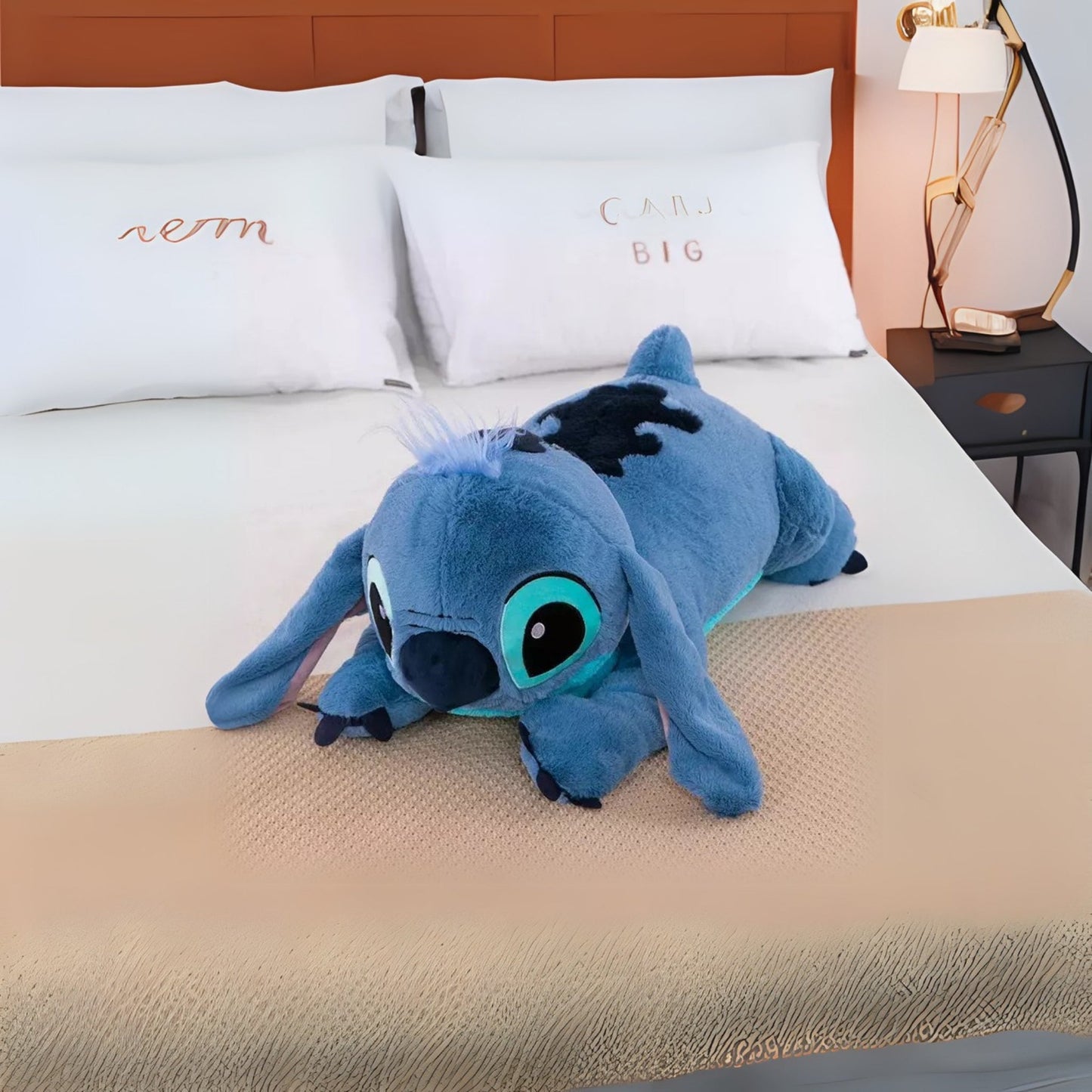 Peluche Stitch Acostado - Lilo And Stitch