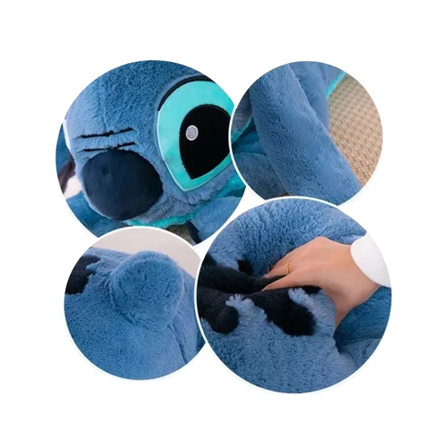 Peluche Stitch Acostado - Lilo And Stitch