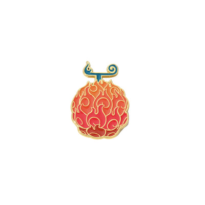 Pin / Broche Fruta Del Diablo Mera Mera No Mi - One Piece