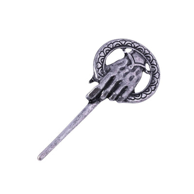 Pin Mano Del Rey Plata