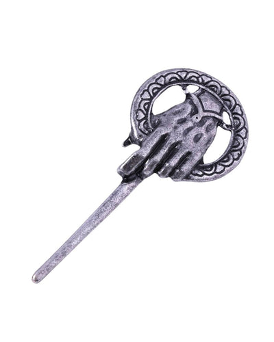 Pin Mano Del Rey Plata