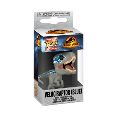 Pocket Pop Velociraptor (Blue) - Jurassic World 3