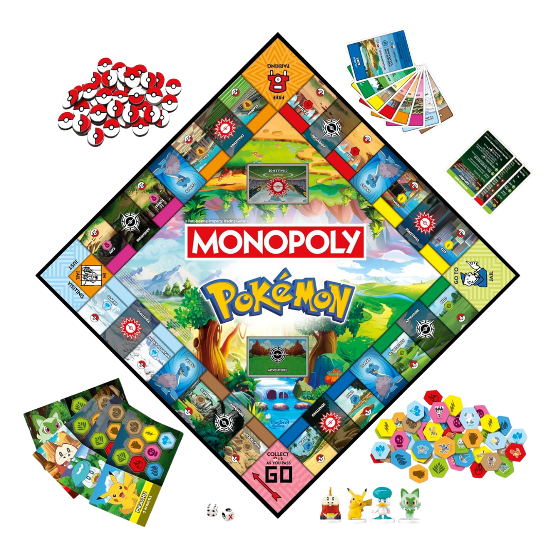 PREVENTA - Monopoly Pokemon - Pokemon - [Entrega de 10 a 12 días]
