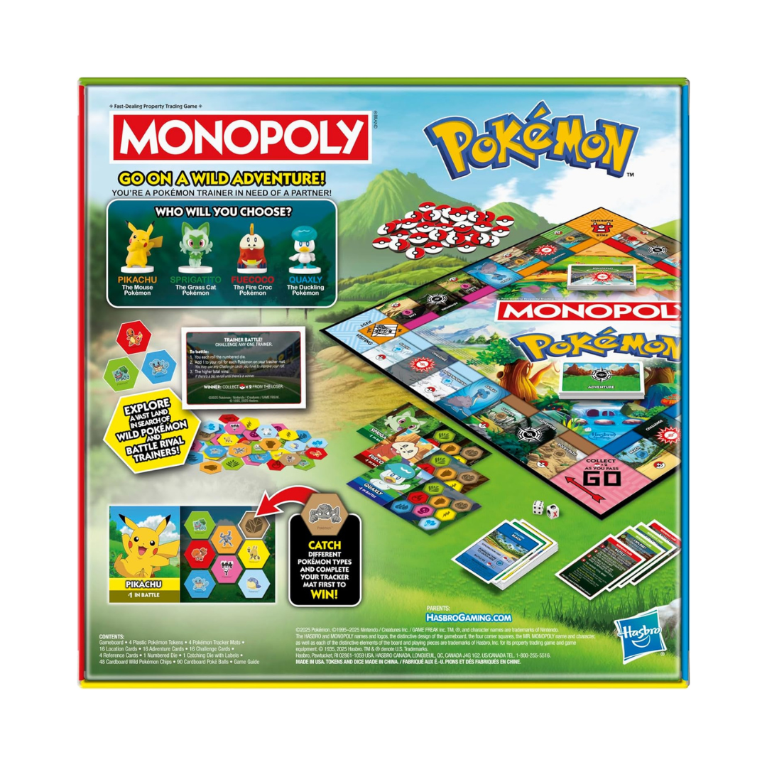 PREVENTA - Monopoly Pokemon - Pokemon - [Entrega de 10 a 12 días]