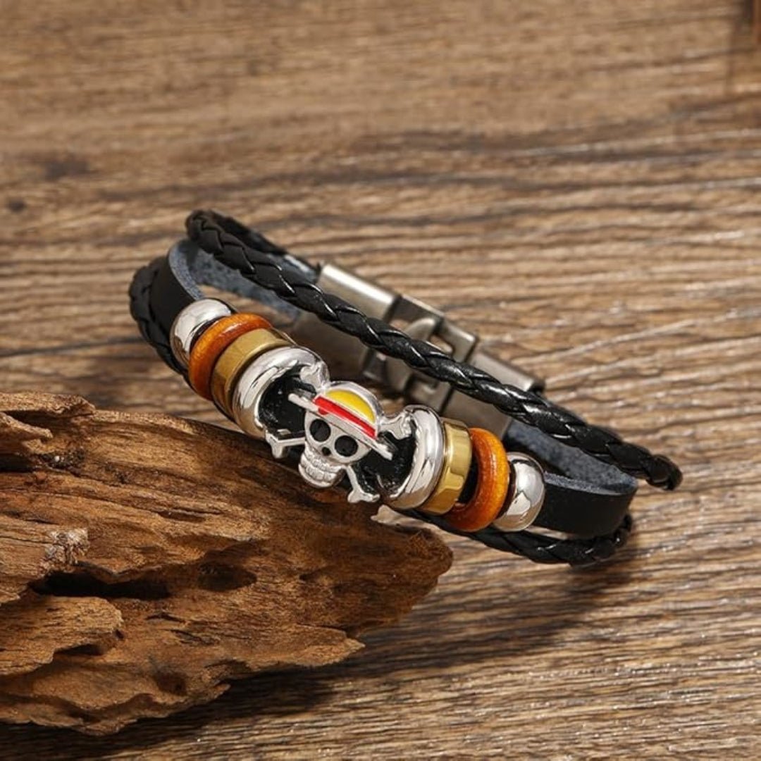 Pulsera Calavera De Luffy Gancho - One Piece