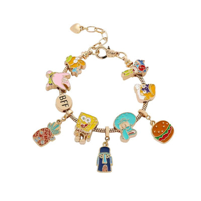 Pulsera Con Charms Bob Esponja - Bob Esponja