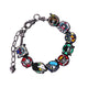 Pulsera Con Charms Calaveras Circular - One Piece