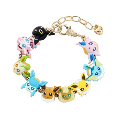 Pulsera Con Charms Evoluciones Eevee - Pokemon