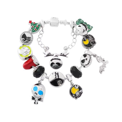 Pulsera Con Charms Jack Skellington - The Nightmare Before Christmas