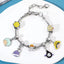 Pulsera Con Charms One Piece (Brook) Plateada - One Piece