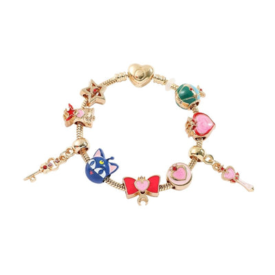 Pulsera Con Charms Sailor Moon (Baculos) - Sailor Moon