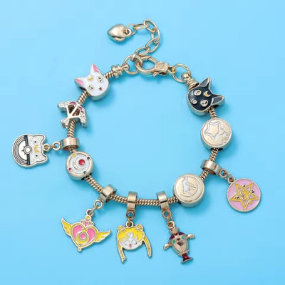 Pulsera Con Charms Sailor Moon - Sailor Moon
