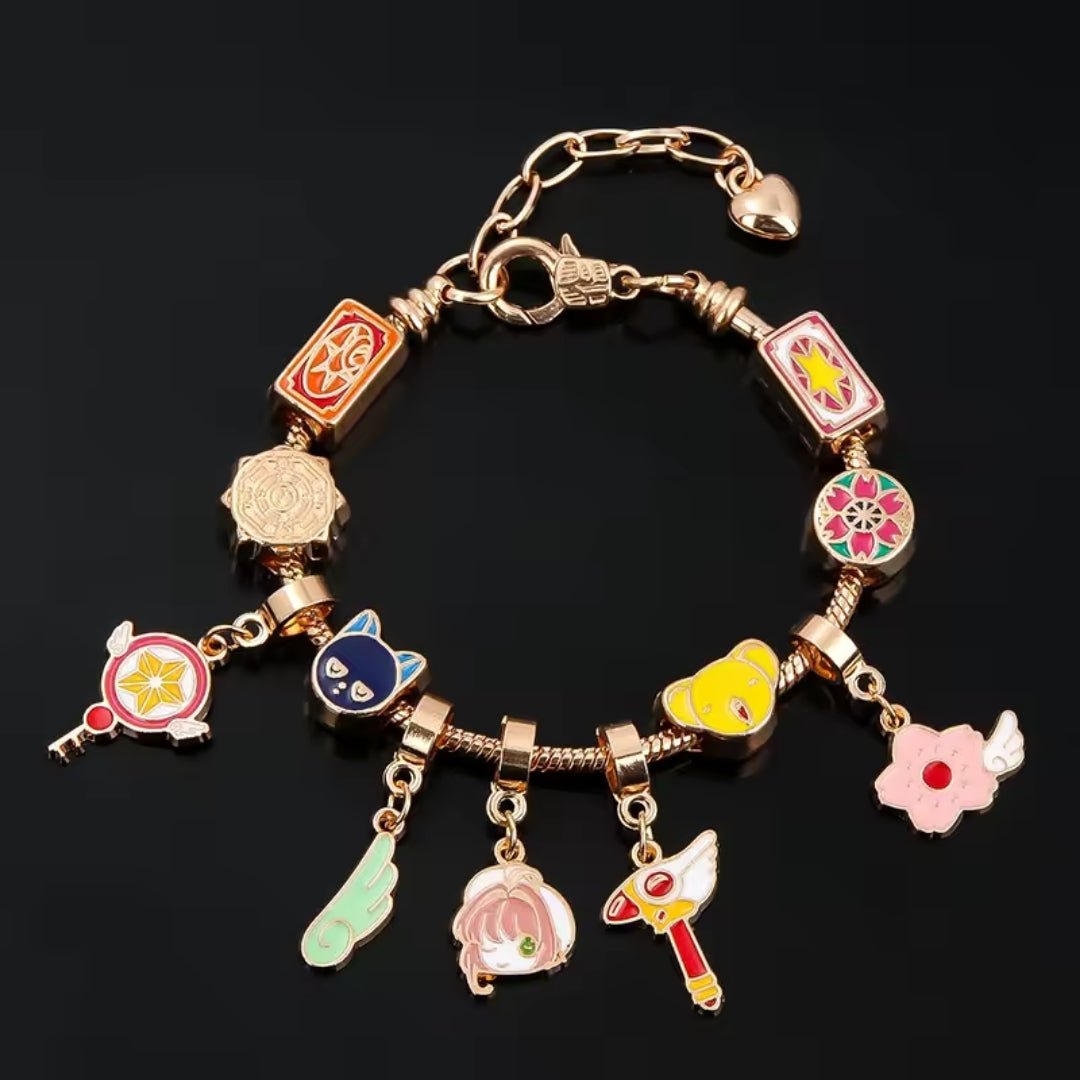Pulsera Con Charms Sakura - Sakura Card Captor