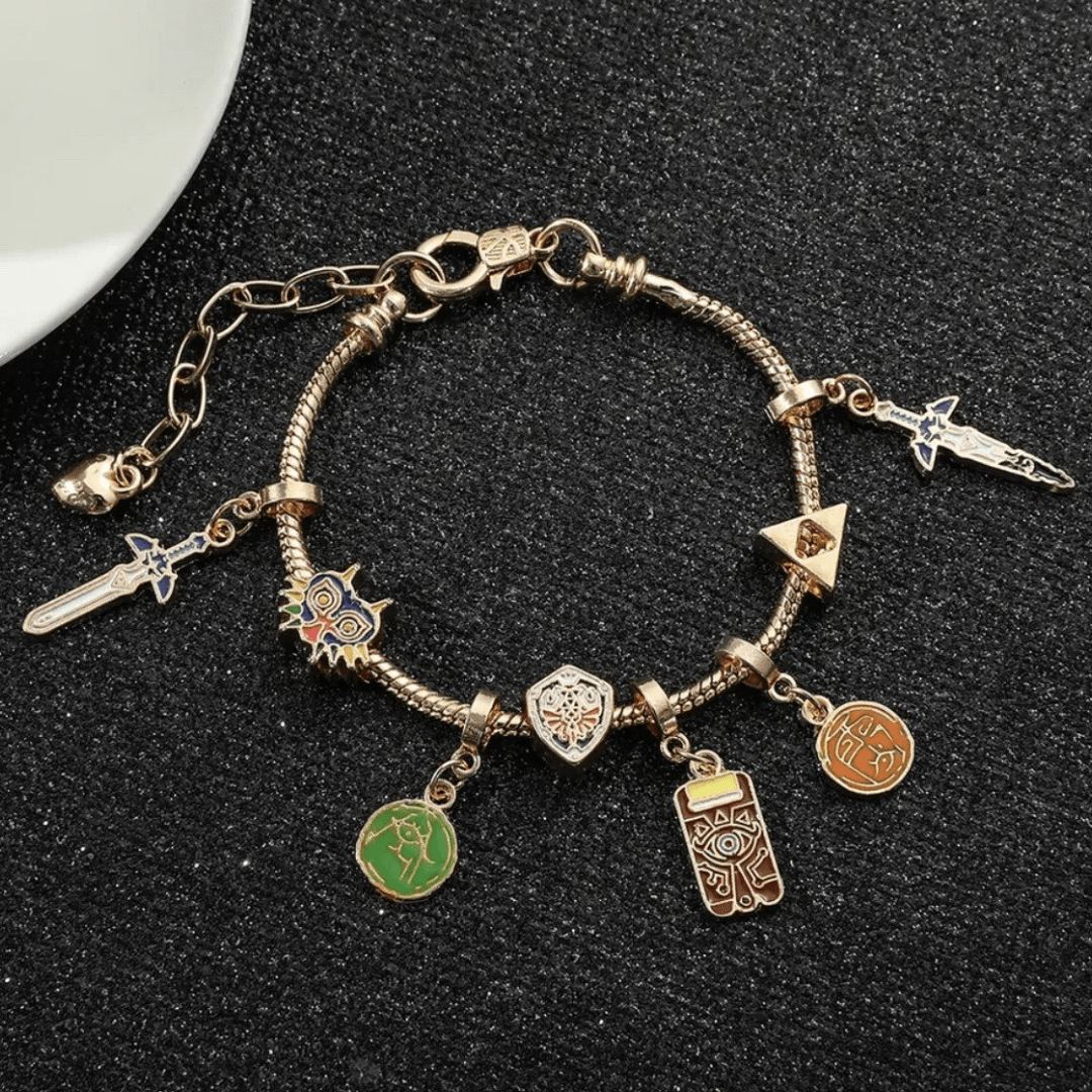Pulsera Con Charms The Legend Of Zelda - The Legend Of Zelda