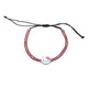 Pulsera De Cuerda Ajustable Hello Kitty Roja - Sanrio