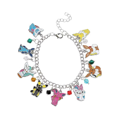 Pulsera Multidijes Eevee Y Sus Evoluciones - Pokemon