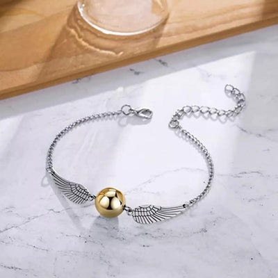 Pulsera Snitch Plata (Harry Potter)