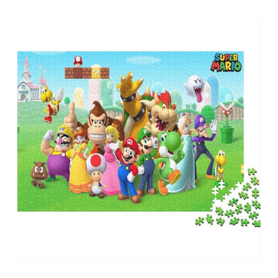 Puzzle 1000 Piezas (Rompecabezas) Personajes Mario Bross - Nintendo