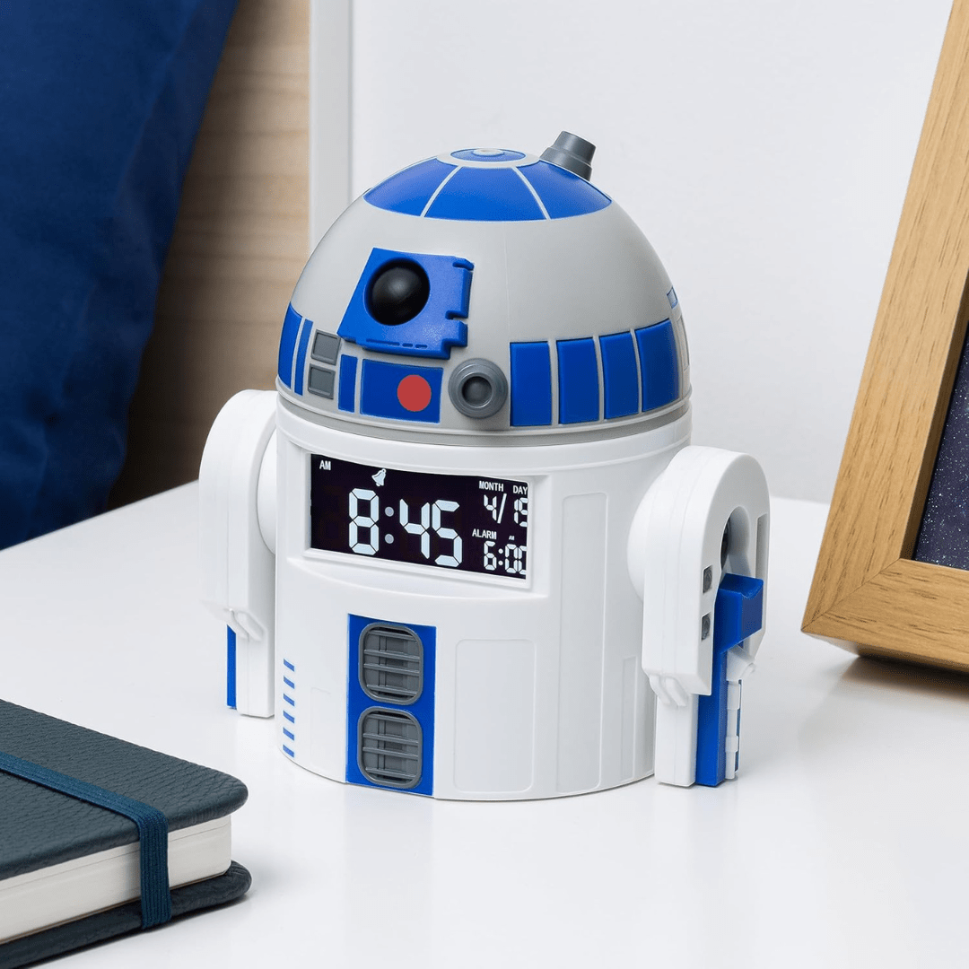 PREVENTA - Reloj Despertador R2D2 Paladone - Star Wars - [Entrega de 10 a 12 días]