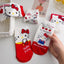 Set 5 Pares Punteras Hello Kitty - Sanrio