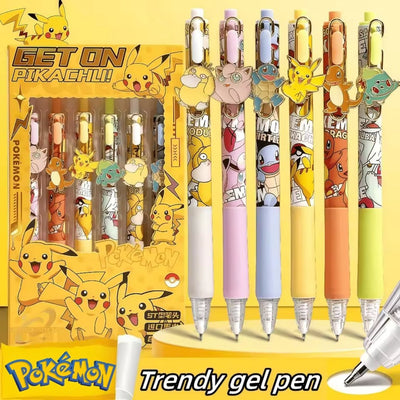 Set 6 Boligrafos Pokemon - Pokemon
