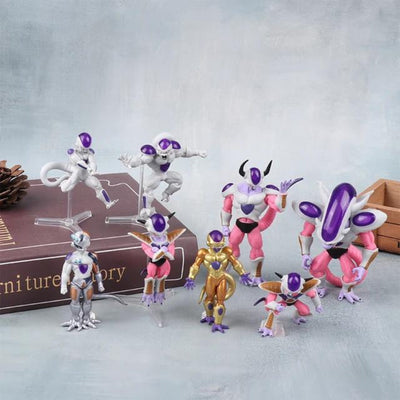 Set 8 Figuras Frieza - Dragon Ball Z