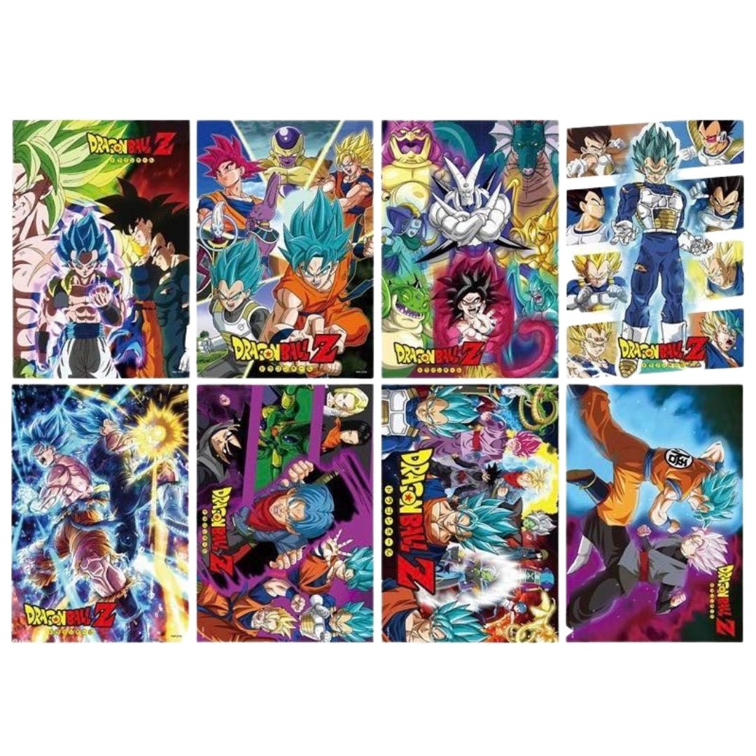 Set 8 Posters Dragon Ball - Dragon Ball Z