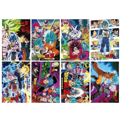 Set 8 Posters Dragon Ball - Dragon Ball Z