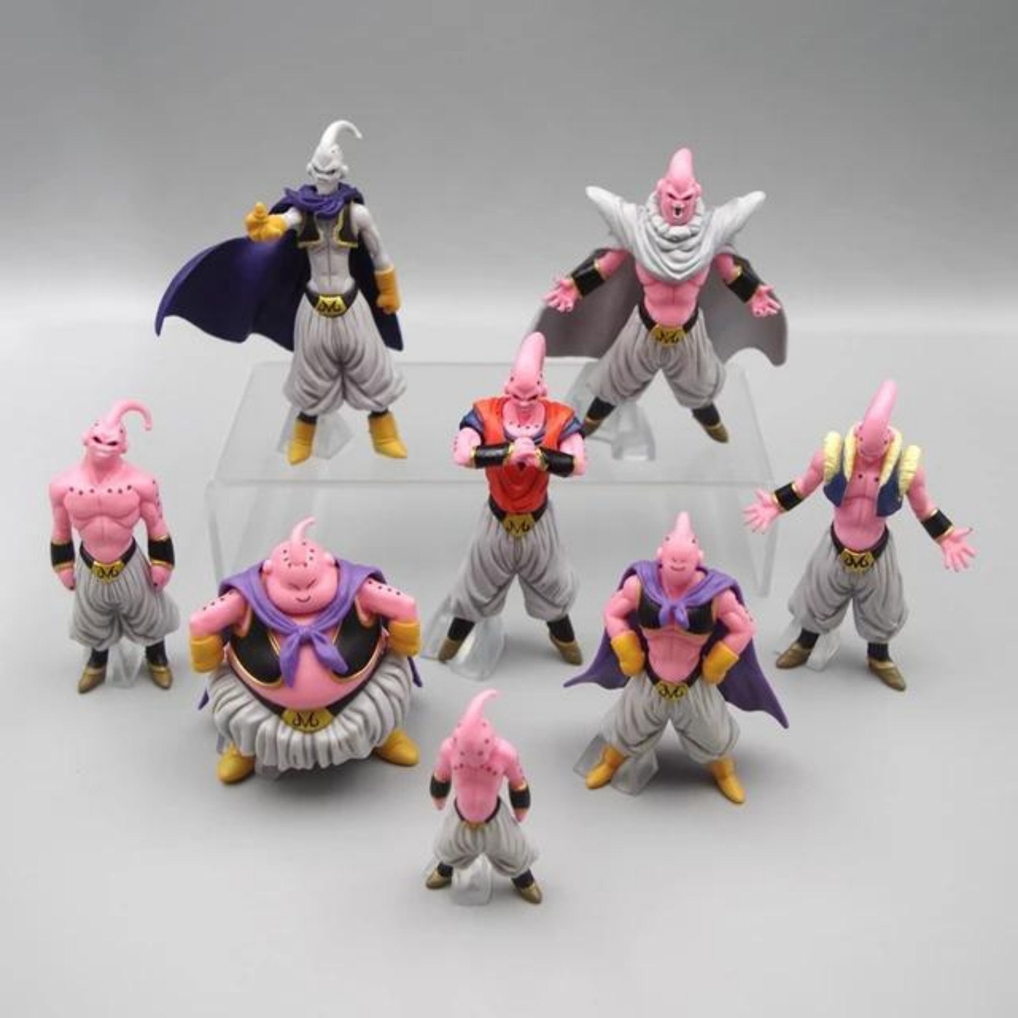 Set De 8 Figuras Majin Buu - Dragon Ball Z / NO OFICIAL - SIN CAJA ...
