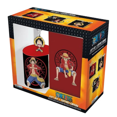 Set Taza, Libreta Y Llavero Luffy Abysse - One Piece